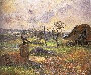 Camille Pissarro scenery oil painting reproduction